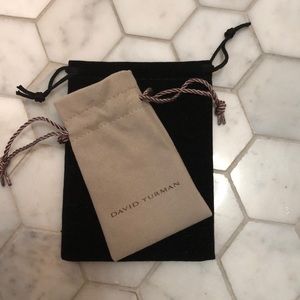 David Yurman jewelry bag